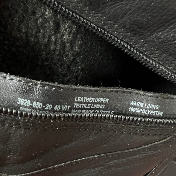 Urban Outfitters Vagabond Leather Boots Chunky Heel Platform Whimsigoth Booties - Picture 4 of 9